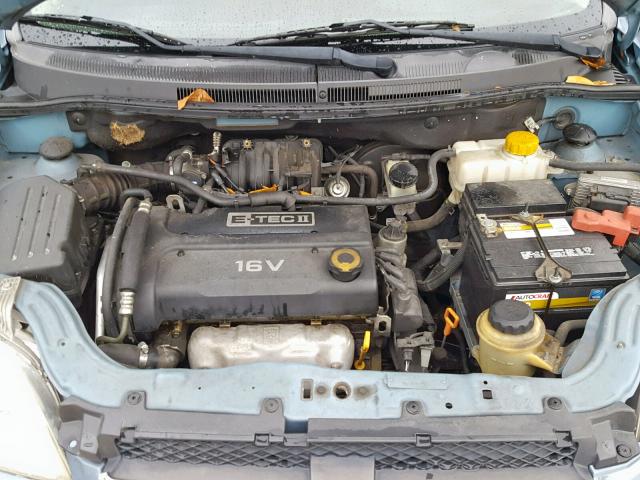 KL1TD56688B006100 - 2008 CHEVROLET AVEO BASE Көк фото 7