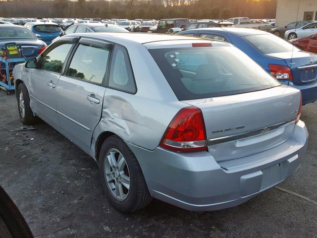 1G1ZT64885F102225 - 2005 CHEVROLET MALIBU MAX SILVER photo 3