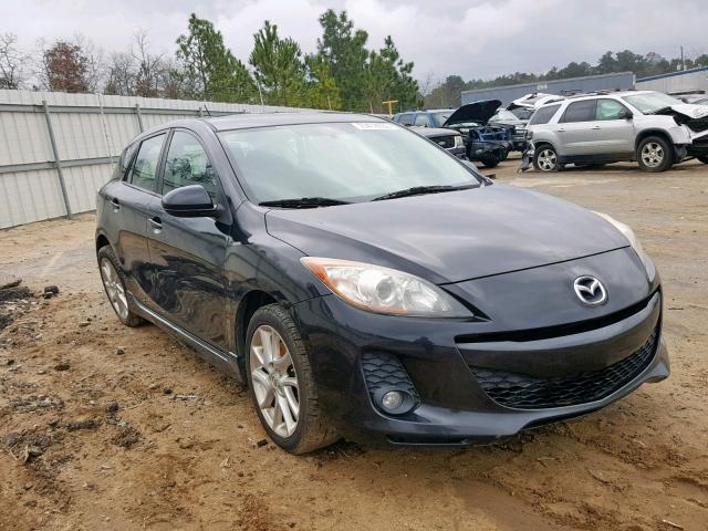 JM1BL1L54C1504756 - 2012 MAZDA 3 S BLACK photo 1