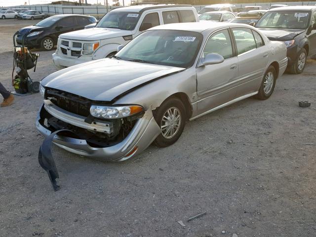 1G4HP54K844142145 - 2004 BUICK LESABRE CU GRAY photo 2