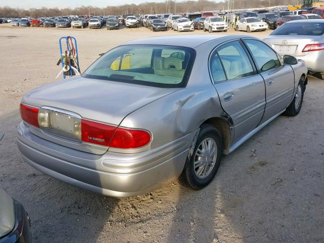 1G4HP54K844142145 - 2004 BUICK LESABRE CU GRAY photo 4