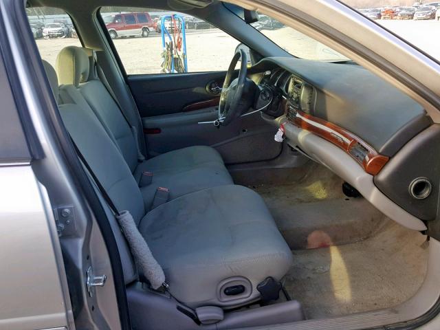 1G4HP54K844142145 - 2004 BUICK LESABRE CU GRAY photo 5