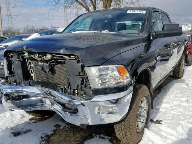 3D7TT2CT2BG534501 - 2011 DODGE RAM 2500 BLACK photo 2