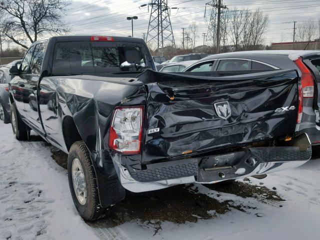 3D7TT2CT2BG534501 - 2011 DODGE RAM 2500 BLACK photo 3