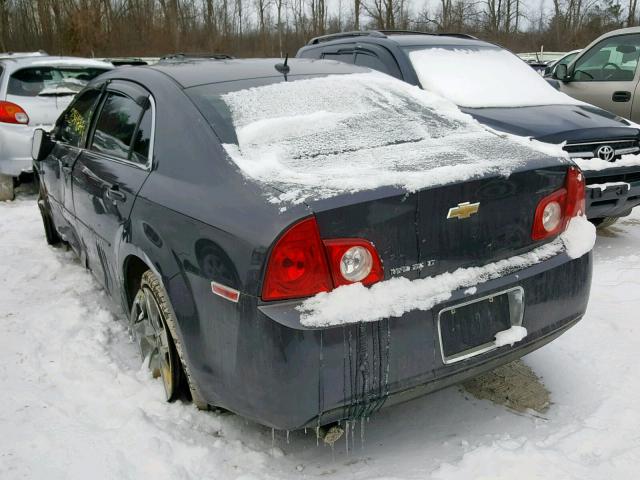 1G1ZC5EB5AF207254 - 2010 CHEVROLET MALIBU 1LT 黑色 照片 3