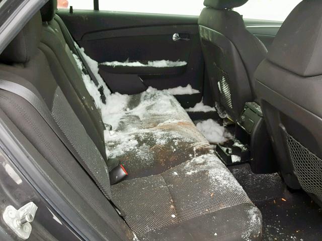 1G1ZC5EB5AF207254 - 2010 CHEVROLET MALIBU 1LT 黑色 照片 6