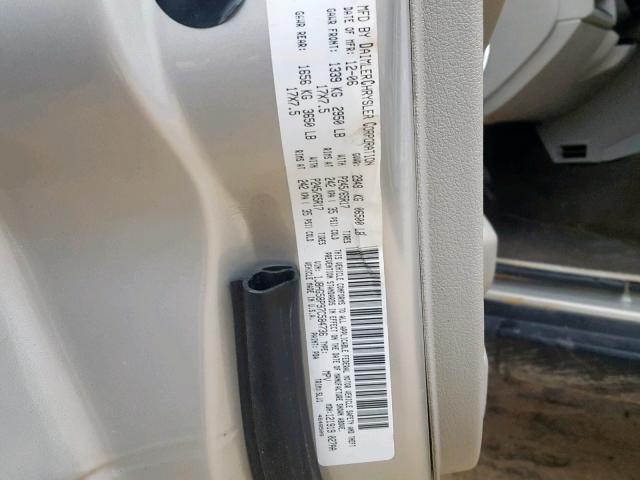 1J8HG58P97C584736 - 2007 JEEP COMMANDER Gümüş foto 10