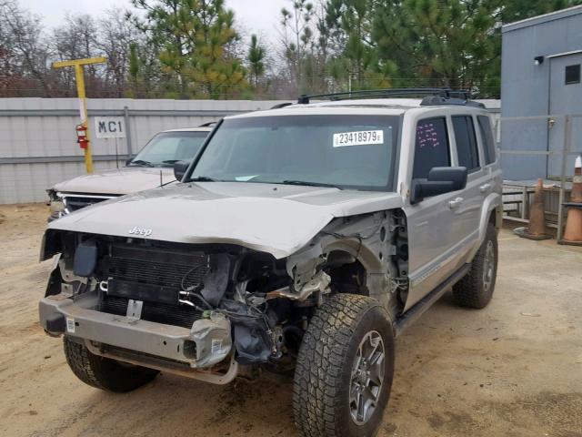 1J8HG58P97C584736 - 2007 JEEP COMMANDER Gümüş foto 2