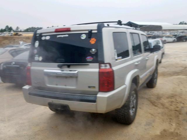 1J8HG58P97C584736 - 2007 JEEP COMMANDER Gümüş foto 4