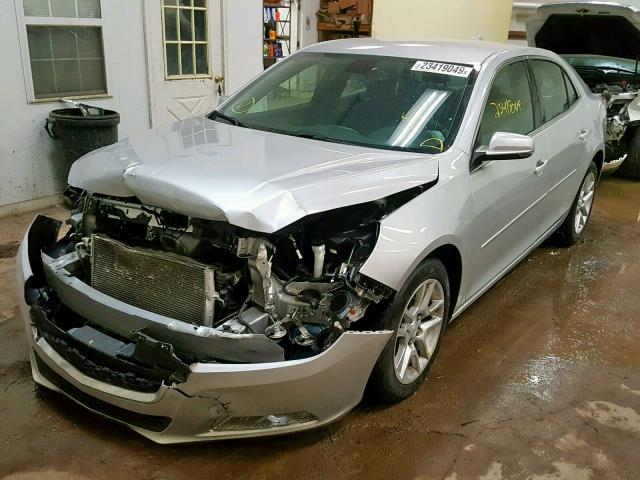 1G11C5SL7FU153159 - 2015 CHEVROLET MALIBU 1LT ვერცხლისფერი ფოტო 2