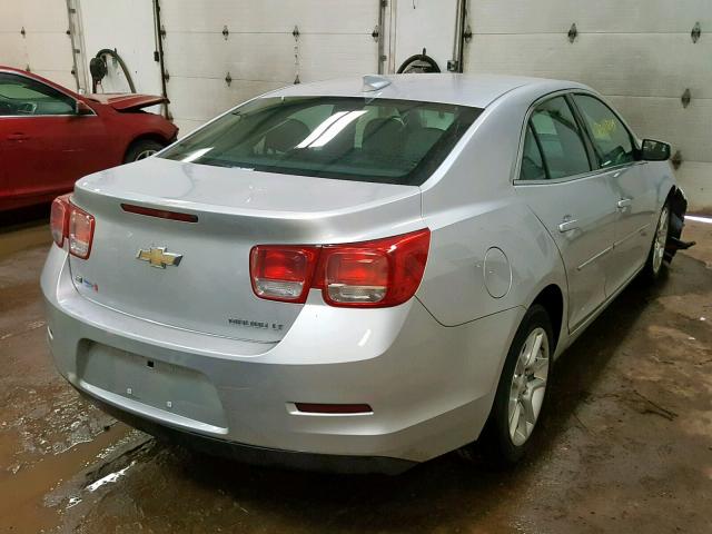 1G11C5SL7FU153159 - 2015 CHEVROLET MALIBU 1LT ვერცხლისფერი ფოტო 4