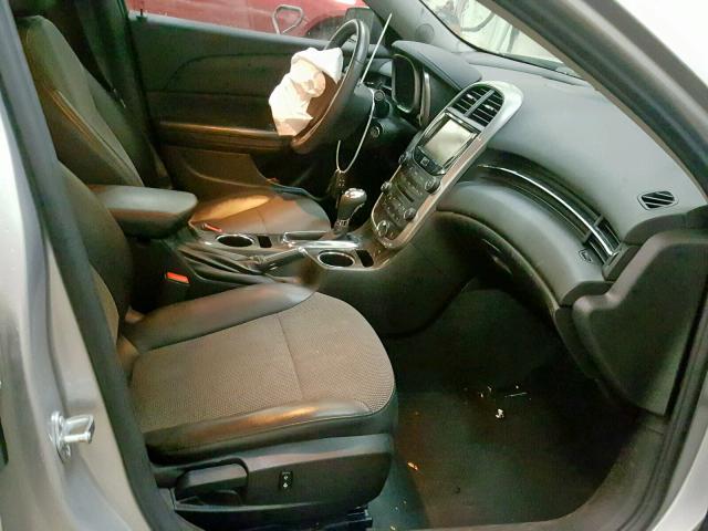 1G11C5SL7FU153159 - 2015 CHEVROLET MALIBU 1LT ვერცხლისფერი ფოტო 5