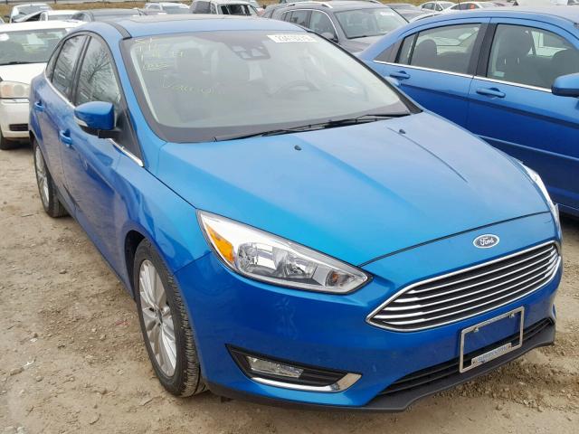 1FADP3J23HL244918 - 2017 FORD FOCUS TITA BLUE photo 1