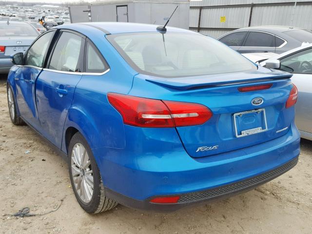 1FADP3J23HL244918 - 2017 FORD FOCUS TITA BLUE photo 3