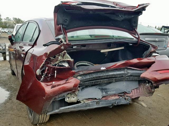 19XFB2F8XEE217423 - 2014 HONDA CIVIC EX 红色 照片 3