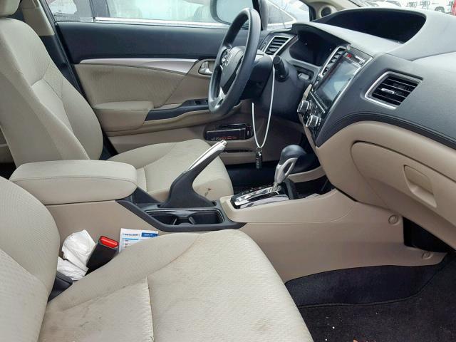 19XFB2F8XEE217423 - 2014 HONDA CIVIC EX 红色 照片 5