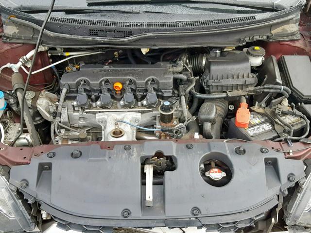 19XFB2F8XEE217423 - 2014 HONDA CIVIC EX 红色 照片 7