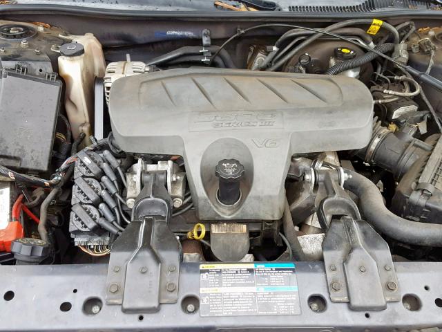 2G2WP552681188945 - 2008 PONTIAC GRAND PRIX GRAY photo 7