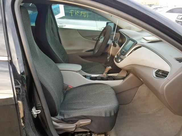 1G1ZB5ST5GF180050 - 2016 CHEVROLET MALIBU LS BLACK photo 5