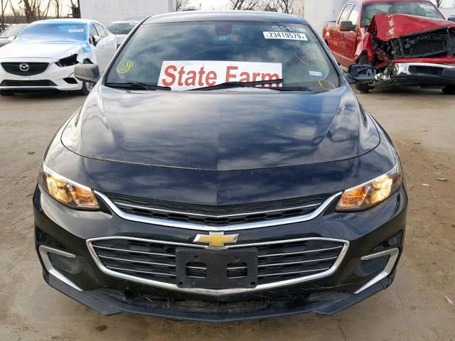 1G1ZB5ST5GF180050 - 2016 CHEVROLET MALIBU LS BLACK photo 9