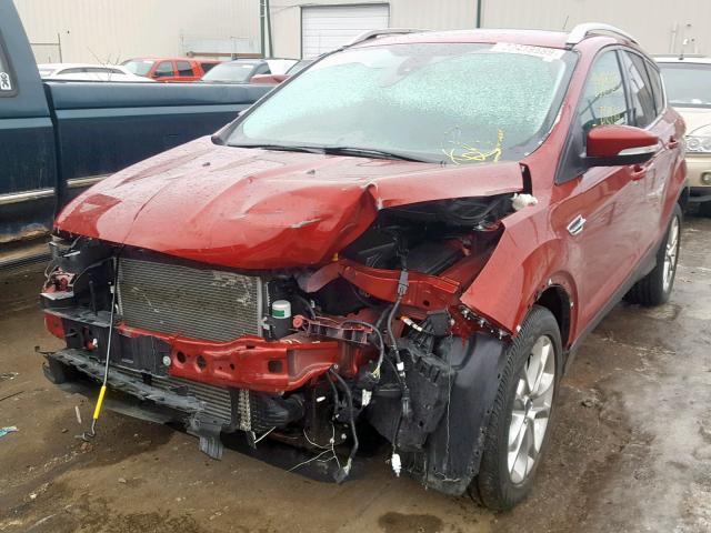 1FMCU9J92EUA74910 - 2014 FORD ESCAPE TIT RED photo 2