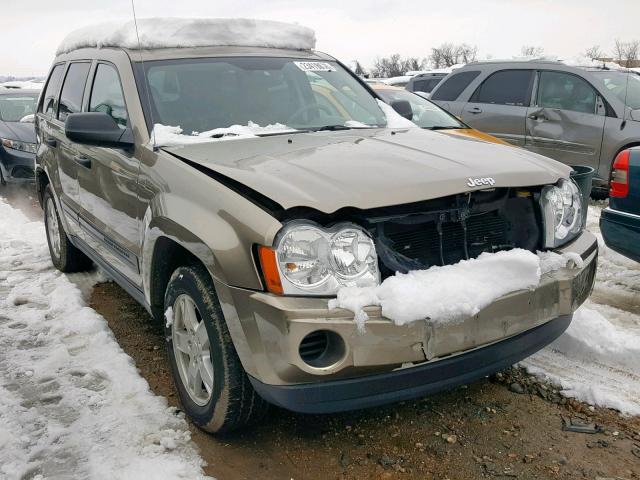 1J4GR48K96C262649 - 2006 JEEP GRAND CHER BEIGE photo 1