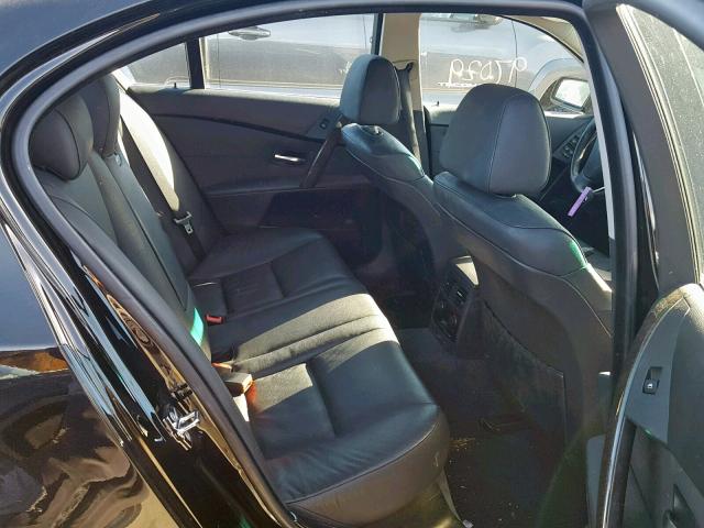 WBANF33507CW69310 - 2007 BMW 525 XI BLACK photo 6