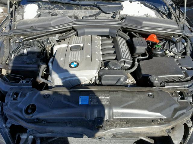 WBANF33507CW69310 - 2007 BMW 525 XI BLACK photo 7