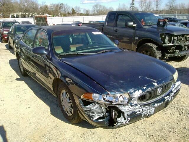 1G4HP52K344101537 - 2004 BUICK LESABRE CU BLUE photo 1