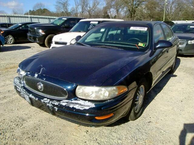 1G4HP52K344101537 - 2004 BUICK LESABRE CU BLUE photo 2