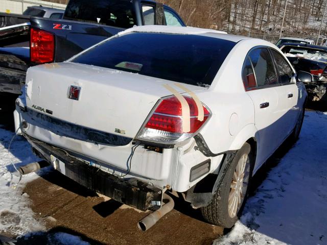 1G8ZX57769F239415 - 2009 SATURN AURA WHITE photo 4