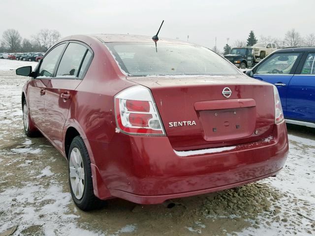 3N1AB61EX8L643954 - 2008 NISSAN SENTRA 2.0 RED photo 3