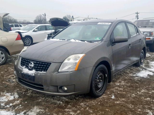 3N1AB61E98L670949 - 2008 NISSAN SENTRA 2.0 BROWN photo 2