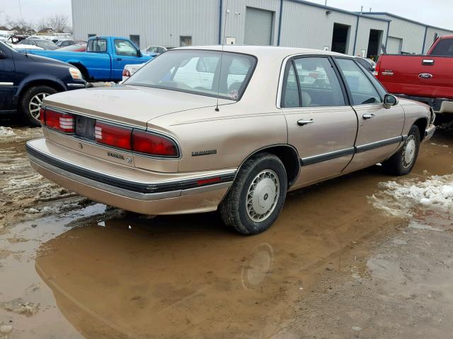 1G4HP52L7SH528945 - 1995 BUICK LESABRE CU TAN photo 4