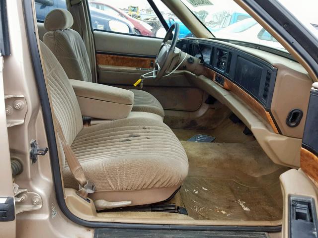 1G4HP52L7SH528945 - 1995 BUICK LESABRE CU TAN photo 5