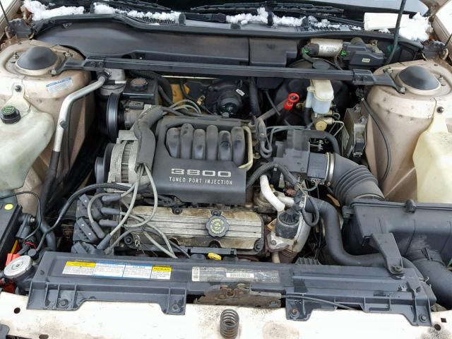 1G4HP52L7SH528945 - 1995 BUICK LESABRE CU TAN photo 7