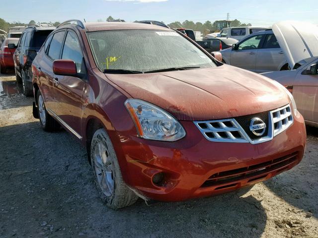 JN8AS5MV3CW405163 - 2012 NISSAN ROGUE S RED photo 1