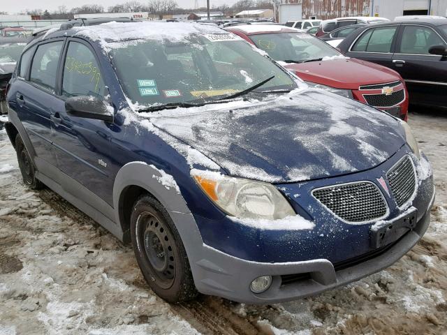 5Y2SL65846Z405204 - 2006 PONTIAC VIBE BLUE photo 1