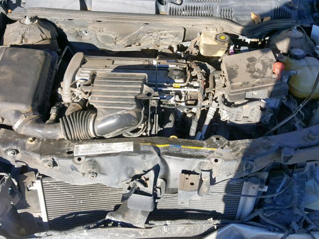 1G8AW12F44Z214754 - 2004 SATURN ION LEVEL BLACK photo 7