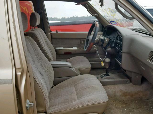 JT3VN29V0R0037214 - 1994 TOYOTA 4RUNNER VN TAN photo 5