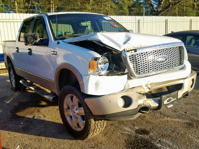 1FTPW14V08FA83091 - 2008 FORD F150 SUPER WHITE photo 1