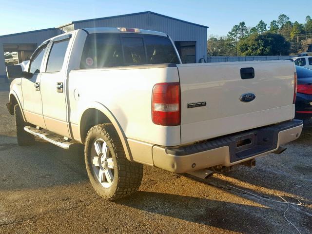 1FTPW14V08FA83091 - 2008 FORD F150 SUPER WHITE photo 3