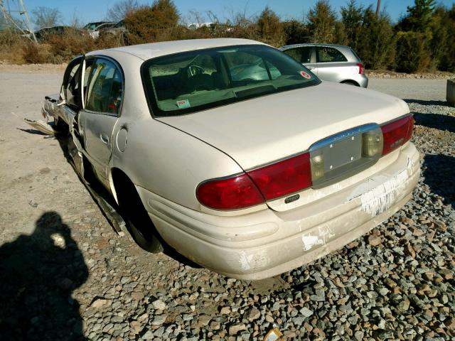 1G4HP52K244100377 - 2004 BUICK LESABRE CU WHITE photo 3