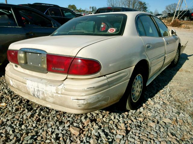 1G4HP52K244100377 - 2004 BUICK LESABRE CU WHITE photo 4