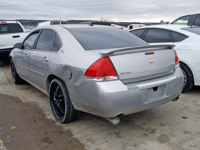 2G1WD58C781258728 - 2008 CHEVROLET IMPALA SUP Күміс фото 3