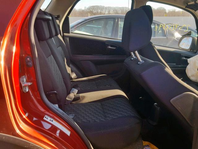 JS2YB413875101822 - 2007 SUZUKI SX4 ORANGE photo 6