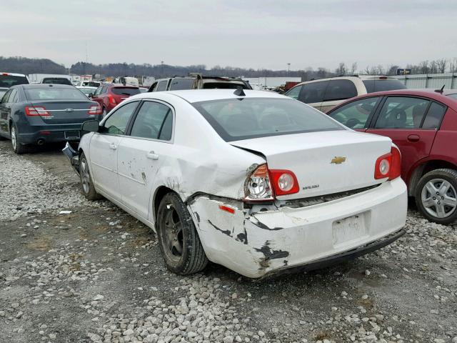 1G1ZB5E02CF332796 - 2012 CHEVROLET MALIBU LS WHITE photo 3