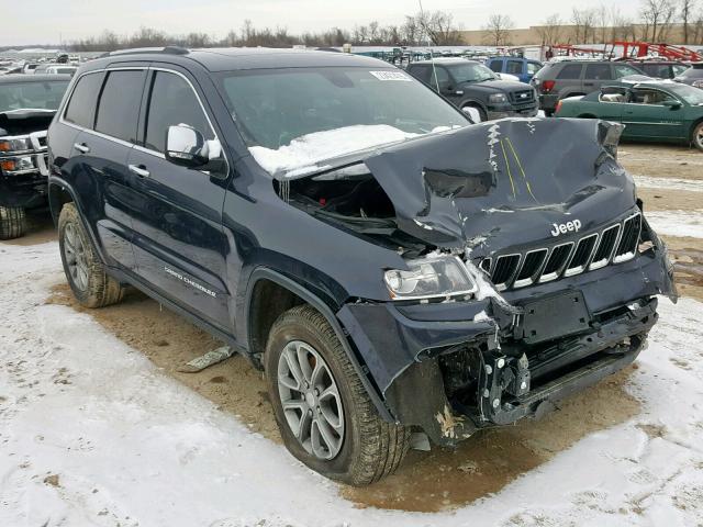 1C4RJFBG1EC325456 - 2014 JEEP GRAND CHER BLACK photo 1