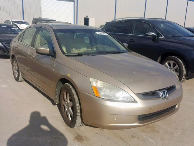 1HGCM66575A025410 - 2005 HONDA ACCORD EX TAN photo 1