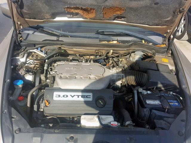 1HGCM66575A025410 - 2005 HONDA ACCORD EX TAN photo 7